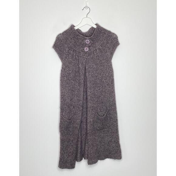 BCBGMAXAZRIA | Sleeveless Sweater Cardigan | S - Picture 3 of 5